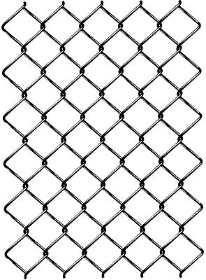 Rangemaster 10661 Ez Roll Chain-link Fence, 50 Ft L X 72 In H, 12-1/2 Gauge, Zinc Coated