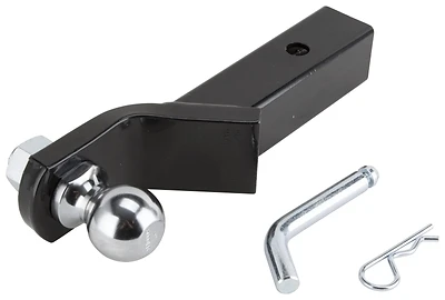 Hbb04 3-piece Hitch Kit For Trailer Towing - Steel, Chrome, Powder Coated, Zinc Plated