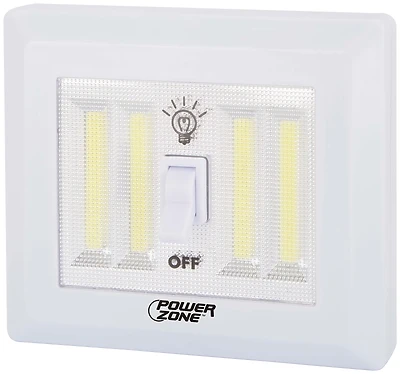 PowerZone 12498 Cordless Switch Light, 400 Lumens, Jumbo