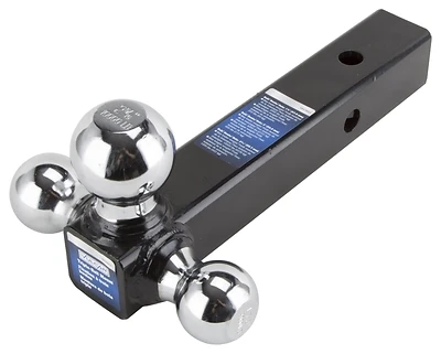 Tbh02 Tri-ball Hitch, 1-7/8, 2, 2-5/16 In. Diameter, Steel Construction