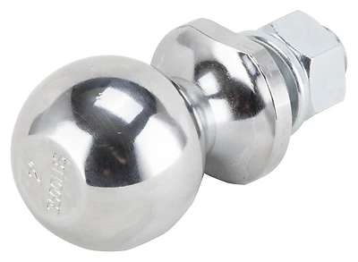 Vulcan TD-03 Hitch Ball, 2 In Diameter, 3/4 In Shank, 3500 Lb