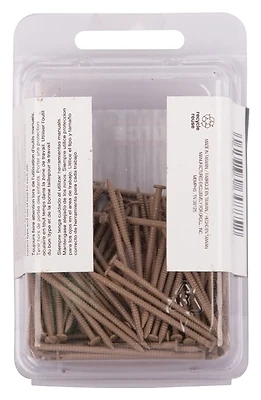 3940871 1-5/8 Inch Dark Oak Panel Nails 6 Ounce Pack