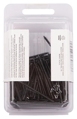 3935178 Nail Panel 1-5/8 Inch Black Tempered Hardened Steel