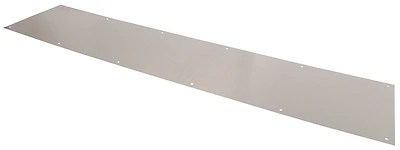 Prosource 32293TND-PS Kick Plate, 8 In. x 34 In., Aluminum, Satin Nickel
