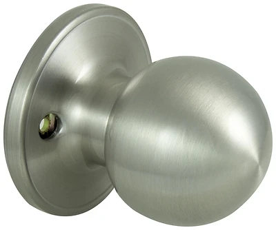 Dummy Door Knob Set T3 Satin Nickel Finish