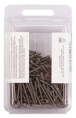 Prosource NTP-090-PS Panel Nails, 1 In., Dark Oak, 6 Oz.