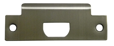 Grade 2 Asa T-strike Plate, Stainless Steel, 4-13/16 X 1-5/16 In