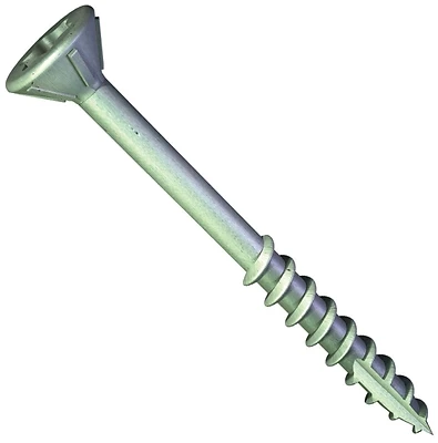 Xg10400g Flat Head Deck Screws, #10 X 4 Inch, Exterior-grade