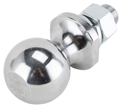 Vulcan TD-01 Hitch Ball, 1-7/8 In Dia, 3/4 In Shank, 2,000 Lb Capacity