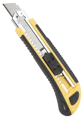 3618584 Retractable Utility Knife With Snap-off Blade And Soft Grip Handle