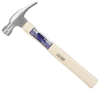 16 Oz Ripping Hammer With Wood Handle, 13-1/4 In Overall Length