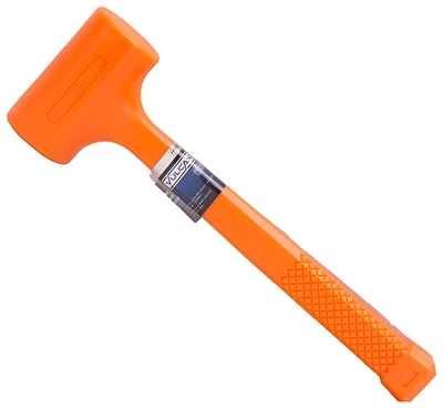 Vulcan HB-DBM01 Dead Blow Hammer, 32 Oz Head, Orange, 13-1/8 In