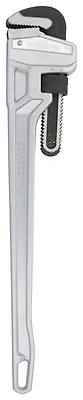Vulcan JL40142 Aluminum Pipe Wrench, 24 In., Aluminum/Carbon Steel