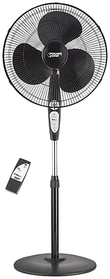 Sp2-18ary 18 Inch Stand Fan With Remote Control, 3-speed, Black