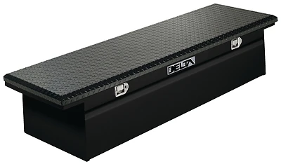 Dhc1450000 Lo-profile Truck Box, Aluminum/steel, Black Finish