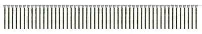 #10 X 3 In. Green Star Bugle-head Drive Collated Deck Screw