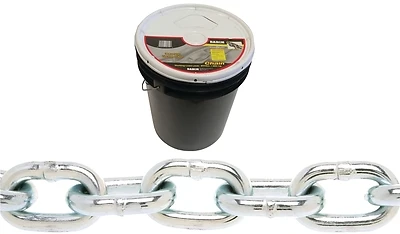 Baron PC30516P Grade 30 Proof Coil Chain, 5/16 In. x 92 Ft., 1900 Lb