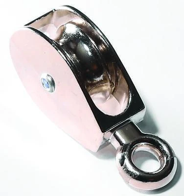 Baron 0174ZD-3/4 Tackle Pulley, 3/4 In Sheave, Zinc
