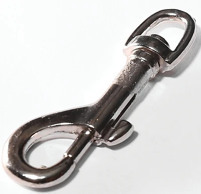 Baron 5025-3/8 Nickel-Plated Steel Bolt Snap, 3/8 In. x 3 In.
