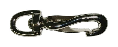Baron 437-3/8 Spring Snap, 3/8 In. x 2-5/8 In., Nickel-Plated Steel, 45 Lb