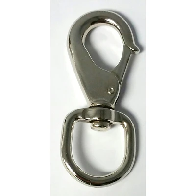 Baron Z-251-1 Quick Snap, 1 In. Dia. X 3-3/4 In., Nickel-Plated Zinc, 70 Lb