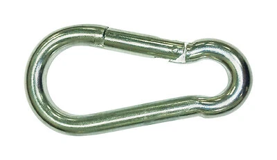 1/2 In. Diameter X 5-1/2 In. Length Zinc-plated Steel Spring Snap 600 Lb
