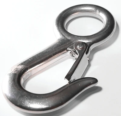 Baron 2311S-1 1/8 Spring Snap Hook, Stainless Steel, 400 Lb, 4-5/8 In.