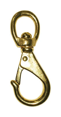 Baron 251B-2 Quick Snap, 60 Lb Load, Solid Bronze, 3/4 In. Dia. x 3-3/4 In.