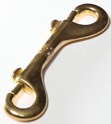 Baron 163B Chain Snap, 7/16 In. x 4-3/4 In., 80 Lb, Polished Bronze