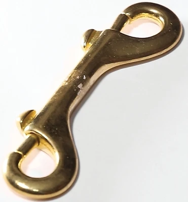 Baron 161B Bolt Snap, 3/8 In. x 3-1/2 In., Polished Bronze, 70 Lb