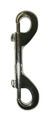 Baron 163Z Chain Snap, Nickel-Plated Bronze, 70 Lb, 7/16 x 4-5/8 In.