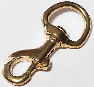 Baron 225B-3/4 Bolt Snap, 3/4 In. x 3-3/8 In., 16 Lb Working Load, Polished Bronze