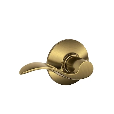 Accent Antique Brass Passage Lever F10acc609 Right Or Left Handed