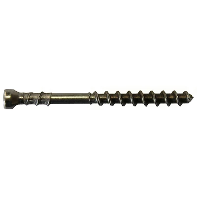 No. 7 X 1-7/8 In. L Stainless Steel Trim Head Deck Screws 350 Pk