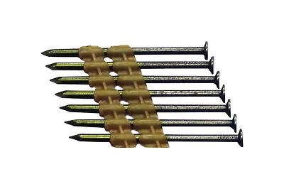 Pro-fit 3 In. X 0.120 In. 21 Degree Plastic Strip Round Head Framing Nails 2000 Pk
