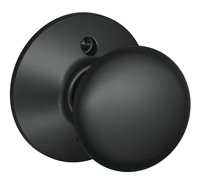Plymouth Matte Black Dummy Knob Right Or Left Handed F170ply622