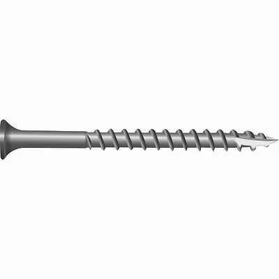 No. 9 X 2 In. L Star Bugle Head Deck Screws 350 Pk Stainless Steel