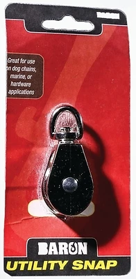 C-0173zd-1-1/2 Single Swivel Eye Rope Pulley, 1-1/2 In, Zinc Die-cast