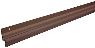 7 Ft. Brown Aluminum Kerf Door Set Weatherstrip - Model Va38b