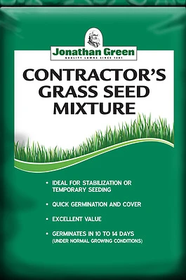 Jonathan Green 11460 Contractors Annual Ryegrass Grass Seed, 50 Lb