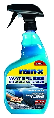 Waterless Car Wash And Rain Repellent, 32 Fl Oz Spray Bottle, Model 620100w