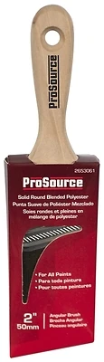 Or 21681 0200 2 Inch Round Handle Angular Sash Paint Brush