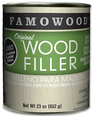 Maple Wood Filler 23 Oz. - Solvent Based, Stainable, Model 36021124