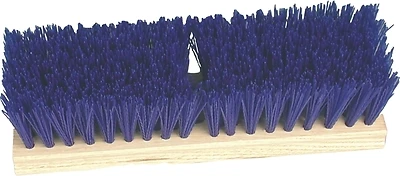 2009-12 10 Inch Polypropylene Deck Scrub Brush With Hardwood Block