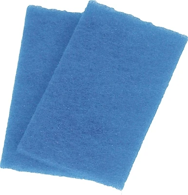 355-36 Blue Scouring Pad, 6 In L X 3-1/2 In W, 3/8 In Thick