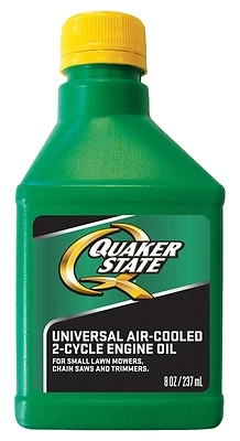Quaker State 12480 Universal 2-Cycle Engine Oil, 8 Oz, Air-Cooled