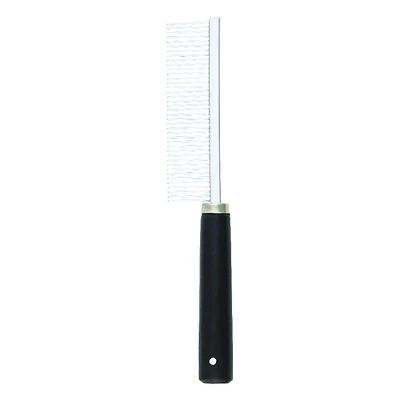 Deluxe Black Cat/dog Comb 1 Pk, Model A05064, Stainless Steel Teeth