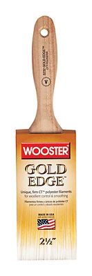 Gold Edge 2-1/2 In. Straight Paint Brush For All Paints And Enamels