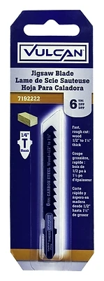 High Speed Jig Saw Blade 3 In L 6 Tpi T Shank High Carbon Steel