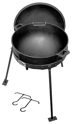 Ci7007 7 Gallon Jambalaya Kettle With Cast Iron Lid And Stand